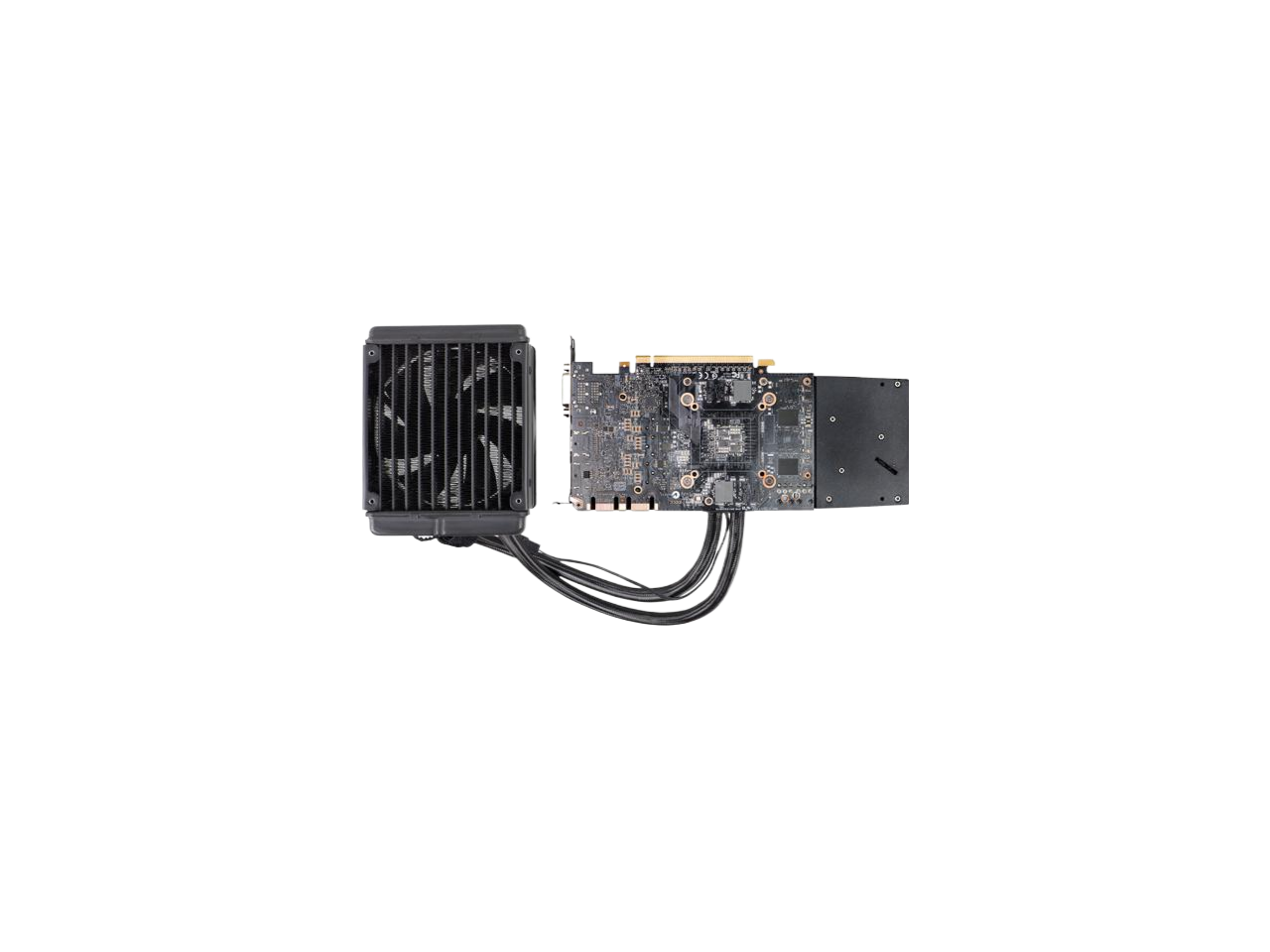 EVGA GeForce GTX 970 4GB HYBRID GAMING Just Plug and Play Graphics Card 04G-P4-1976-KR