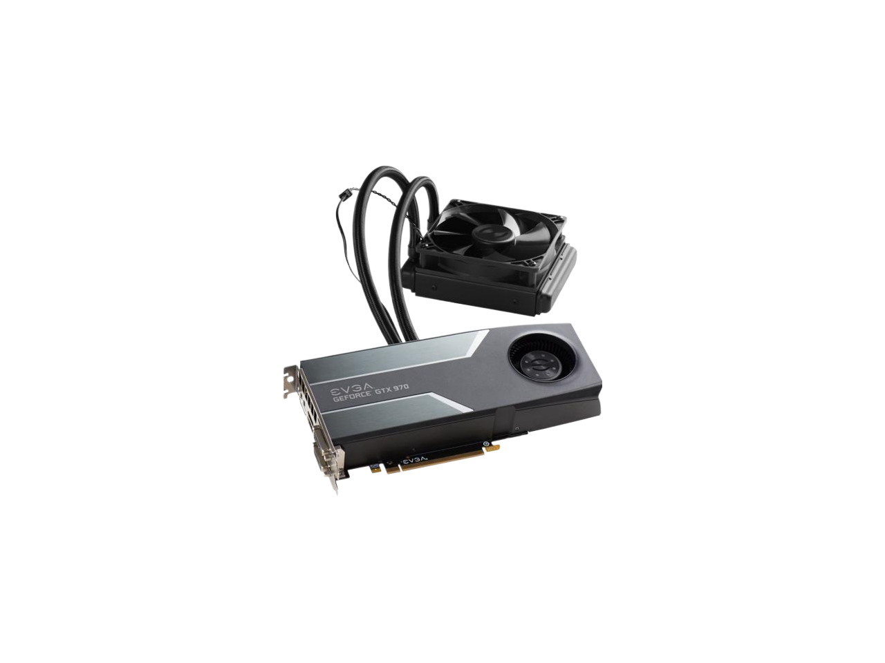 EVGA GeForce GTX 970 4GB HYBRID GAMING Just Plug and Play Graphics Card 04G-P4-1976-KR