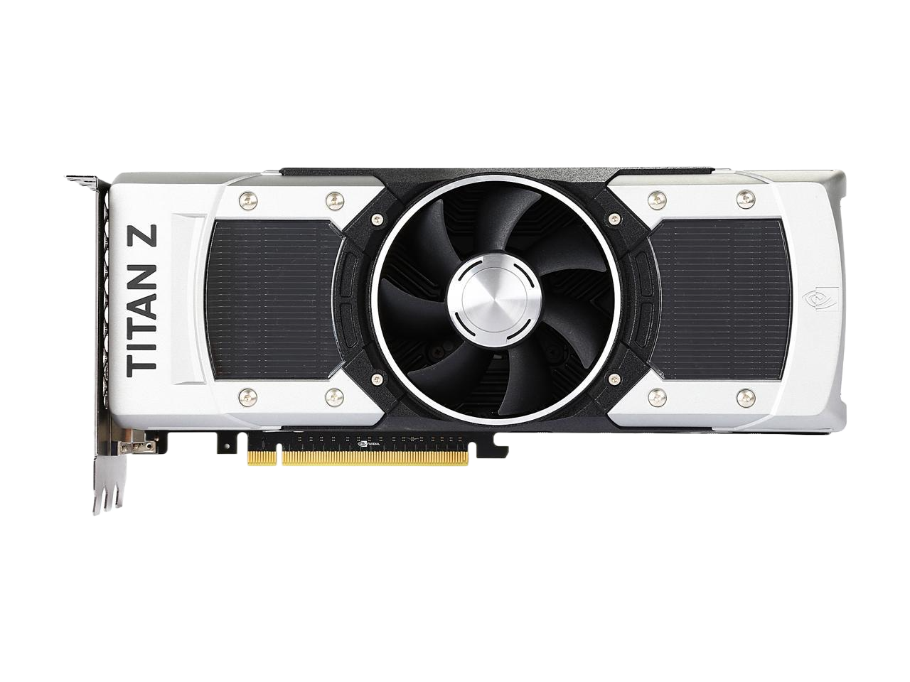 EVGA GeForce GTX TITAN Z 12GB GDDR5 PCI Express 3.0 SLI Support Video Card 12G-P4-3990-RX