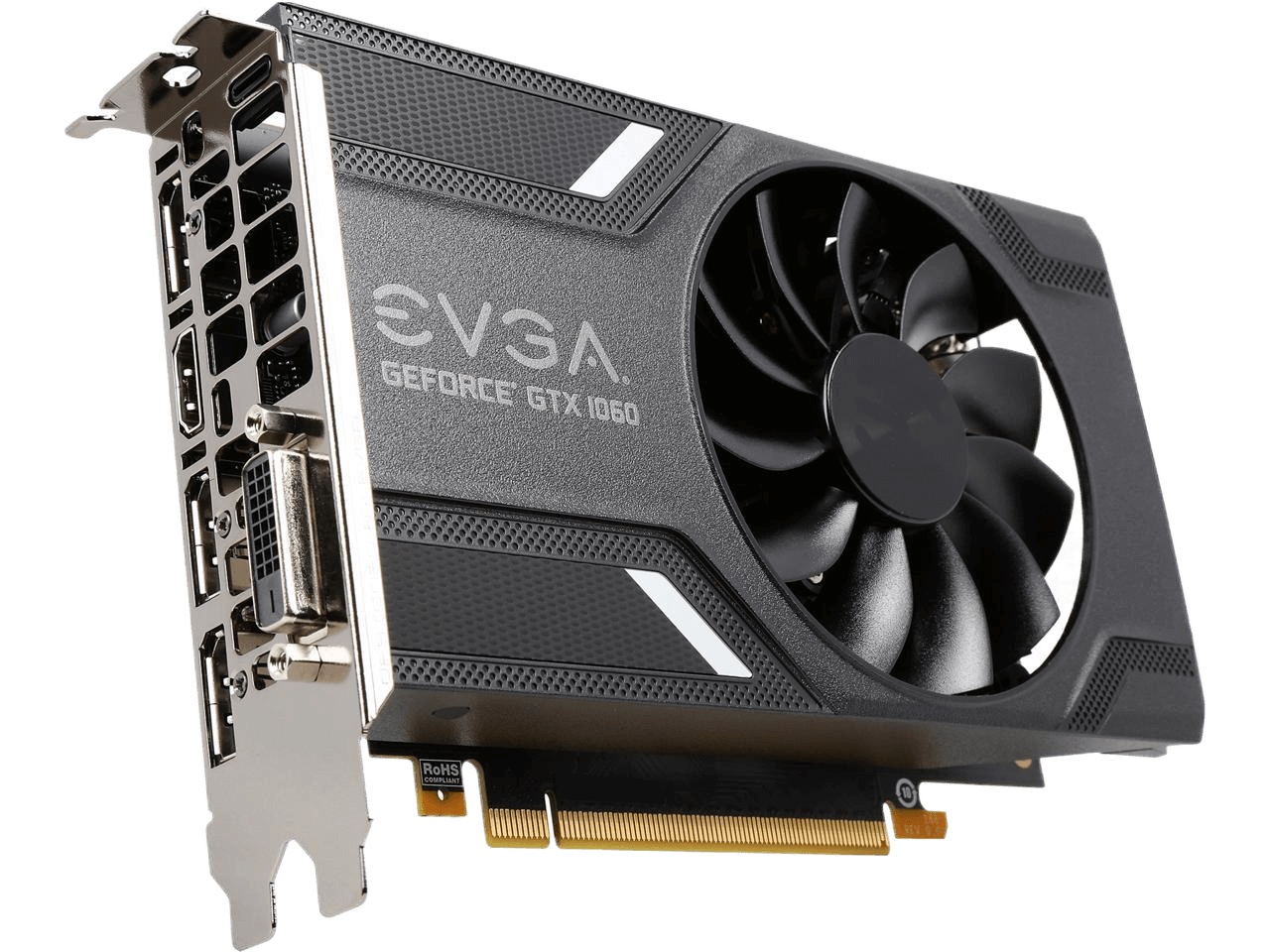 EVGA GeForce GTX 1060 GAMING ACX 2.0 (Single Fan) 3GB GDDR5 DX12 OSD Support (PXOC) Graphics Card 03G-P4-6160-KR