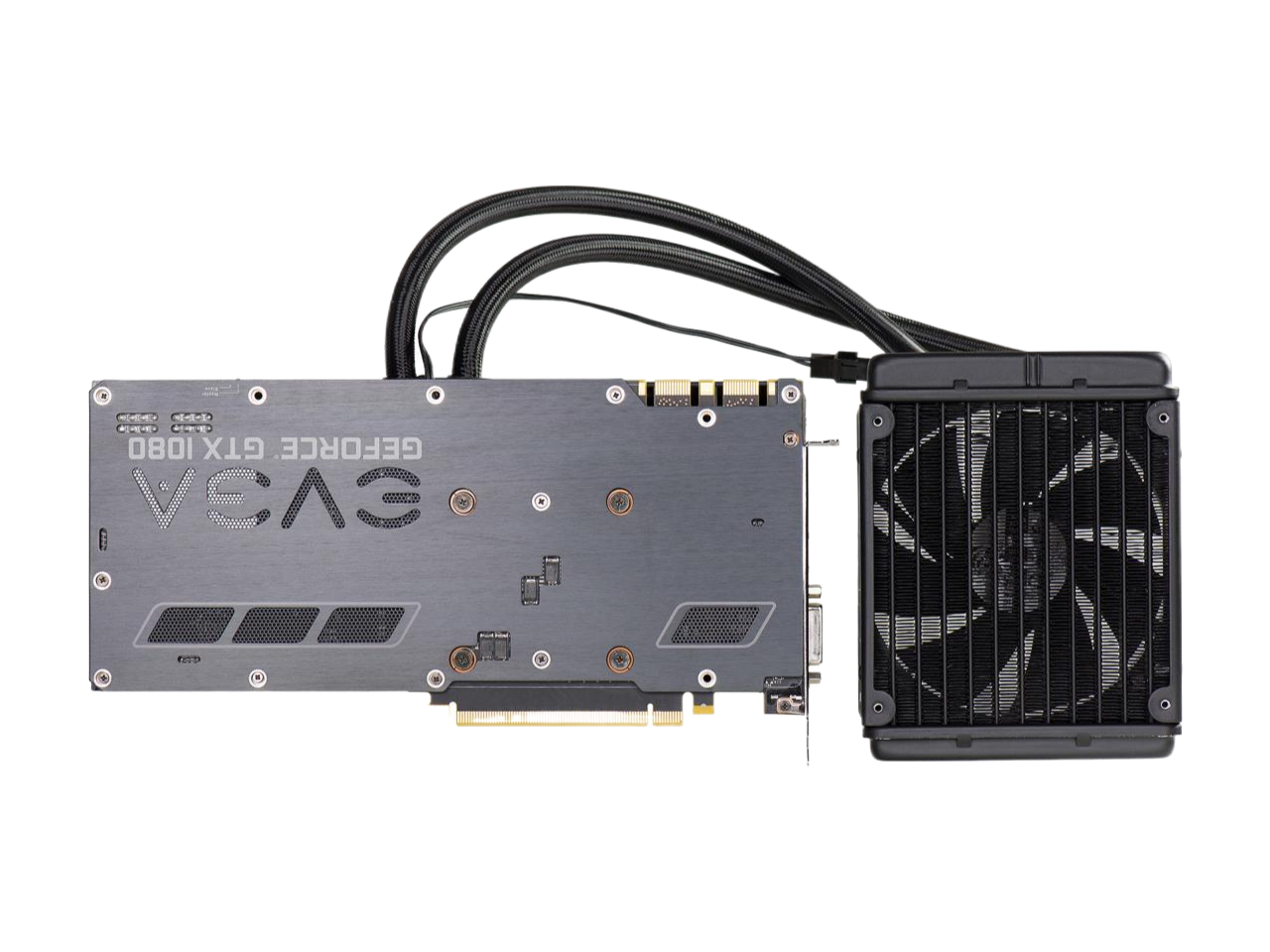 EVGA GeForce GTX 1080 FTW HYBRID GAMING 8GB GDDR5X RGB LED All-In-One Watercooling with 10CM FAN 10 Power Phases Double BIOS DX12 OSD Support (PXOC) Video Graphics Card 08G-P4-6288-KR