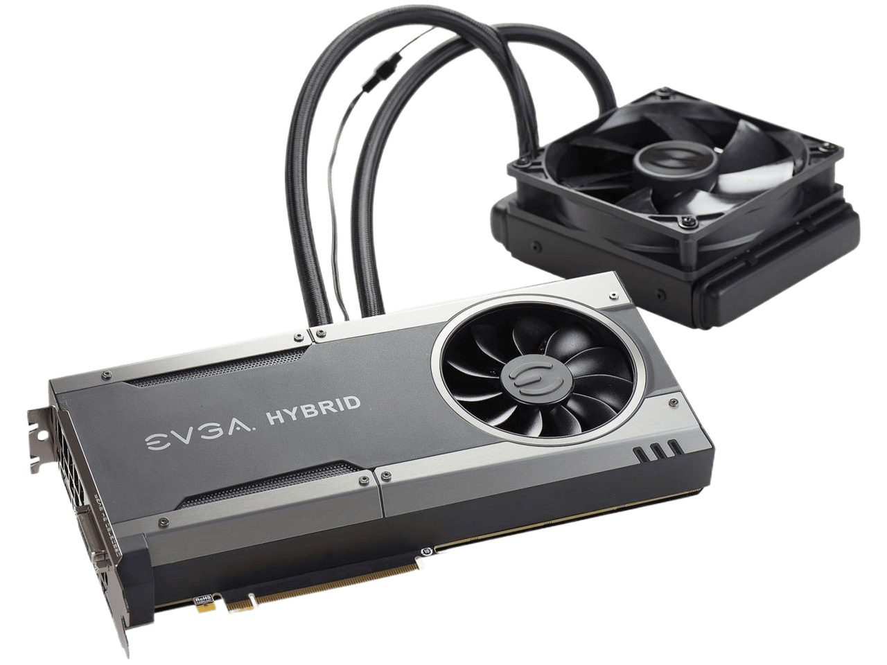 EVGA GeForce GTX 1080 FTW HYBRID GAMING 8GB GDDR5X RGB LED All-In-One Watercooling with 10CM FAN 10 Power Phases Double BIOS DX12 OSD Support (PXOC) Video Graphics Card 08G-P4-6288-KR