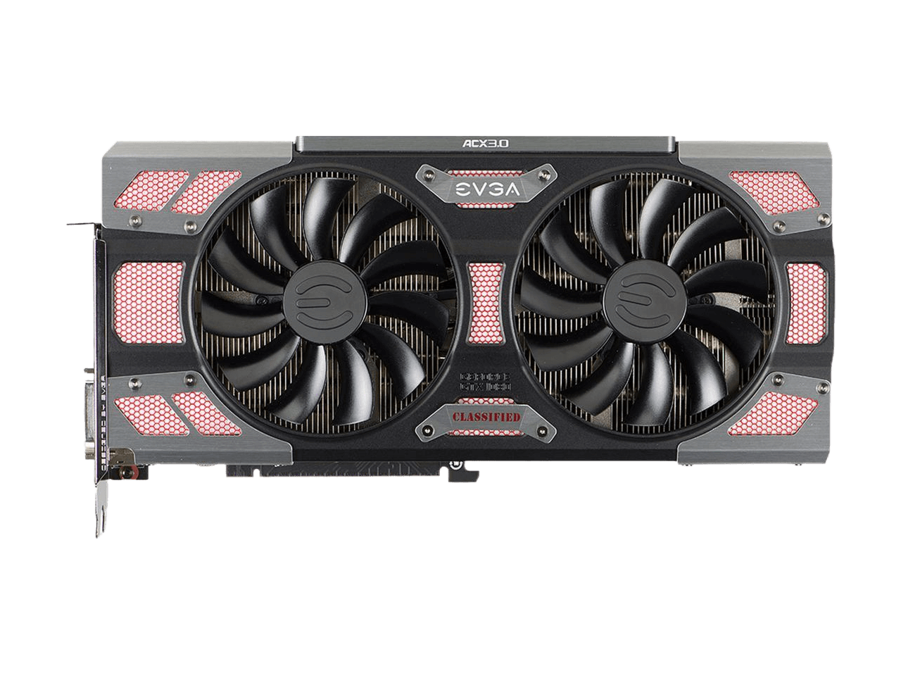 EVGA GeForce GTX 1080 CLASSIFIED GAMING ACX 3.0 8GB GDDR5X RGB LED 10 CM Fan 14 Power Phases Double BIOS DX12 OSD Support (PXOC) Video Graphics Card 08G-P4-6386-KR