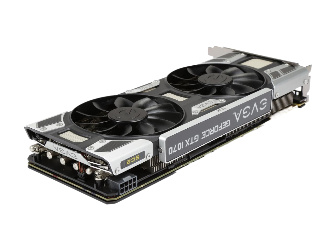 EVGA GeForce GTX 1070 SC2 GAMING iCX 8GB GDDR5 9 Thermal Sensors Graphics Card 08G-P4-6573-KR