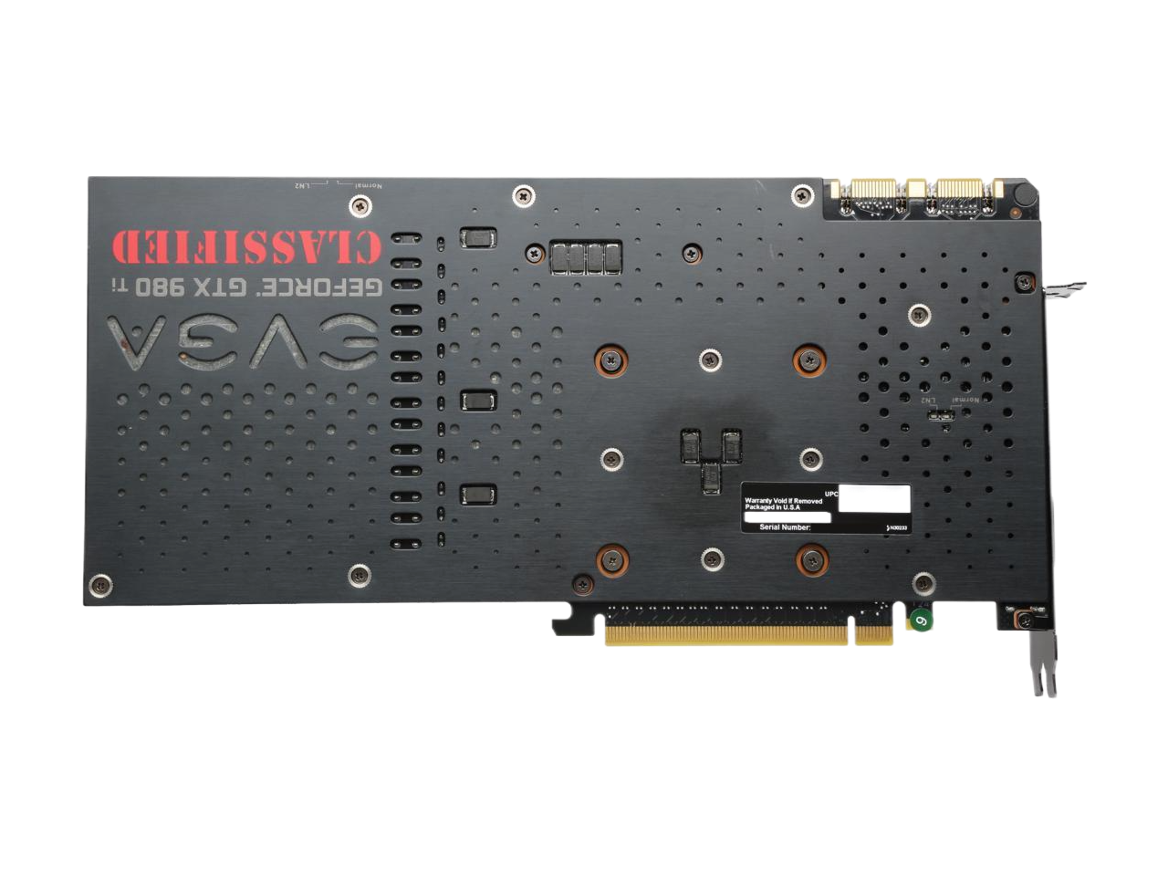 EVGA GeForce GTX 980 Ti 6GB CLASSIFIED GAMING w/ACX 2.0+, Whisper Silent Cooling w/ Free Installed Backplate Graphics Card 06G-P4-4998-KR