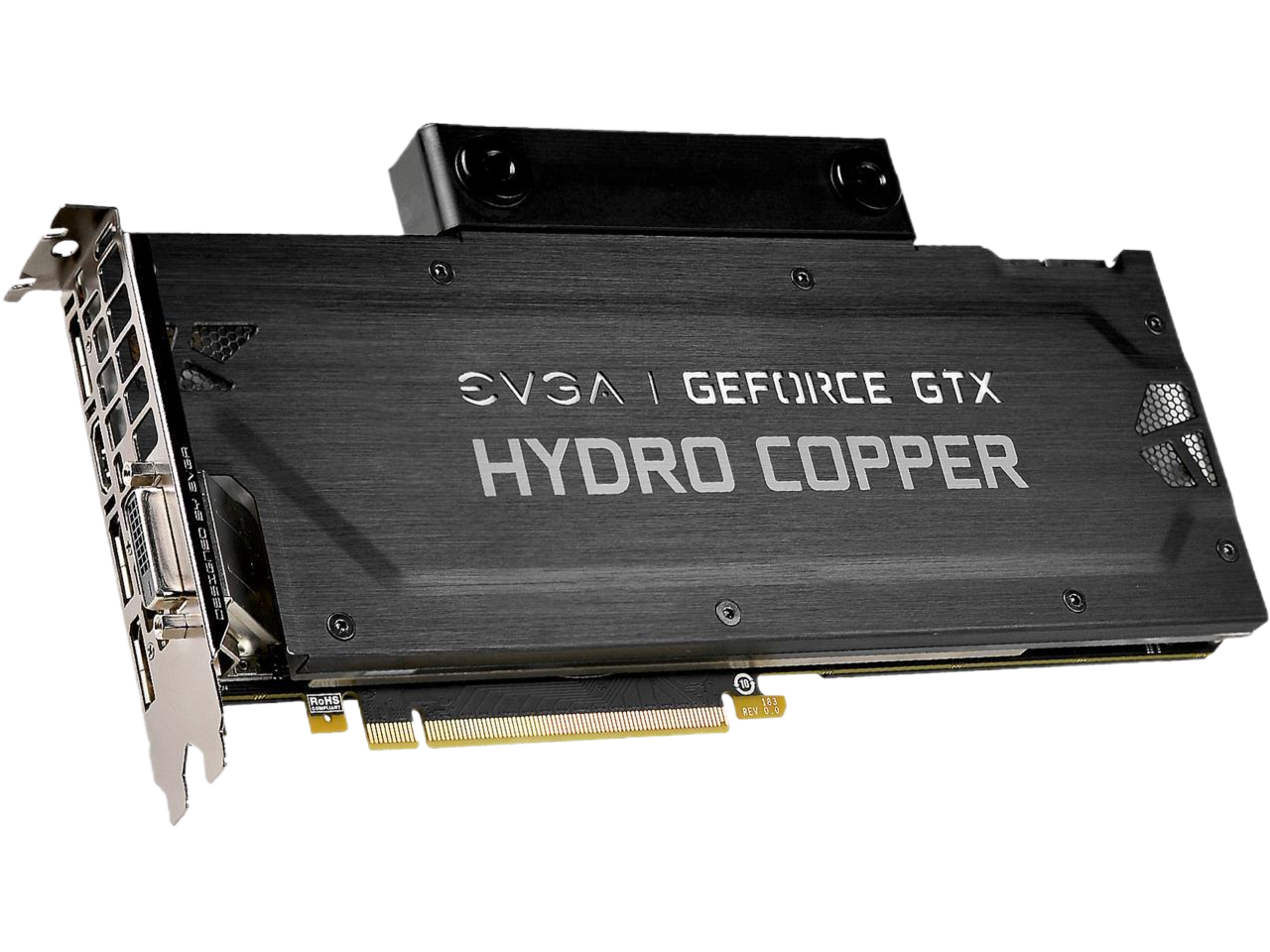 EVGA GeForce GTX 1080 Ti SC Hydro Copper Gaming 11GB GDDR5X Hydro Copper Waterblock & LED iCX Technology 9 Thermal Sensors Graphics Card 11G-P4-6399-KR