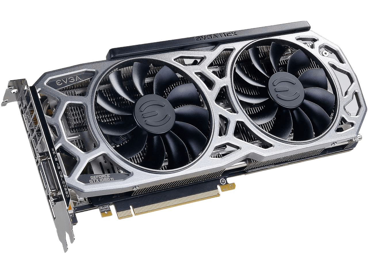 EVGA GeForce GTX 1080 Ti 11GB GDDR5X ICX RGB Video Graphics Card 11G-P4-6591-KR