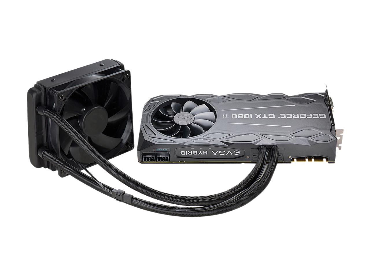 EVGA GeForce GTX 1080 Ti FTW3 HYBRID GAMING 11GB GDDR5X HYBRID & RGB LED iCX Technology - 9 Thermal Sensors Graphics Card 11G-P4-6698-KR