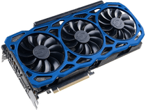 EVGA GeForce GTX 1080 Ti FTW3 ELITE GAMING BLUE 11GB GDDR5X iCX Technology Graphics Card 11G-P4-6796-K3