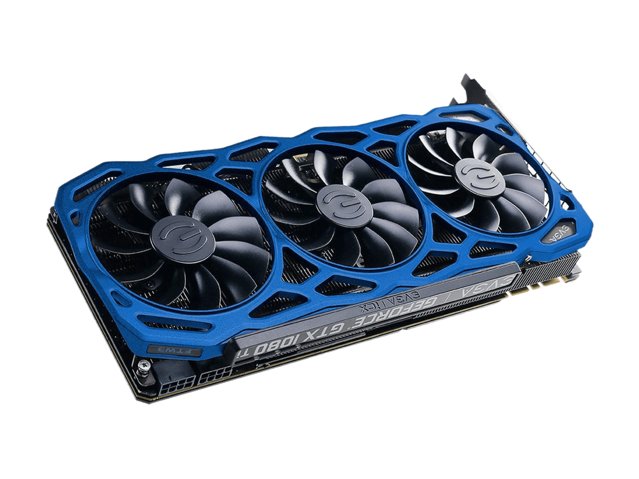 EVGA GeForce GTX 1080 Ti FTW3 ELITE GAMING BLUE 11GB GDDR5X iCX Technology Graphics Card 11G-P4-6796-K3