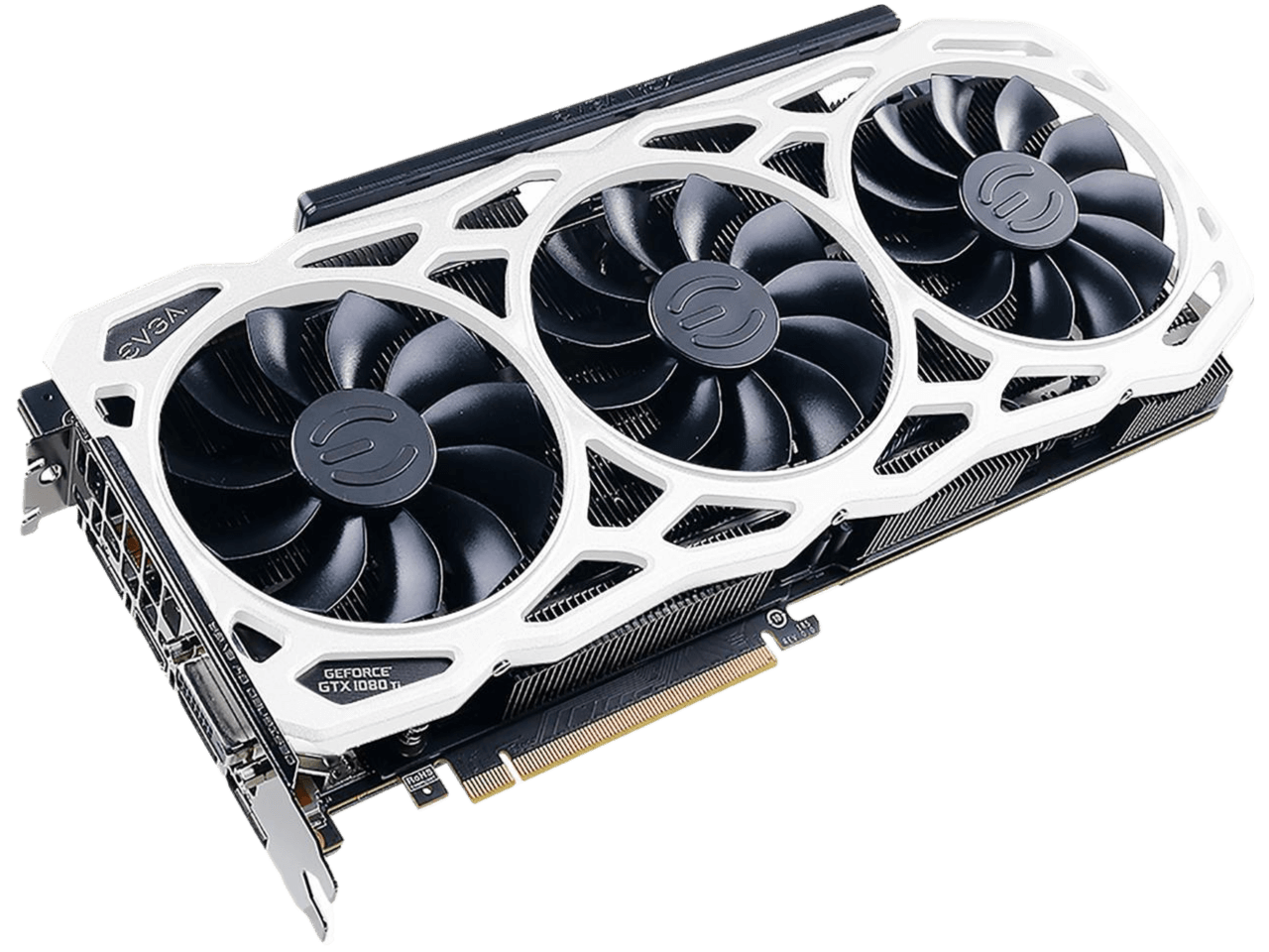 EVGA GeForce GTX 1080 Ti FTW3 ELITE GAMING WHITE 11GB GDDR5X iCX Technology - 9 Thermal Sensors & RGB LED G/P/M Video Graphics Card 11G-P4-6796-K1
