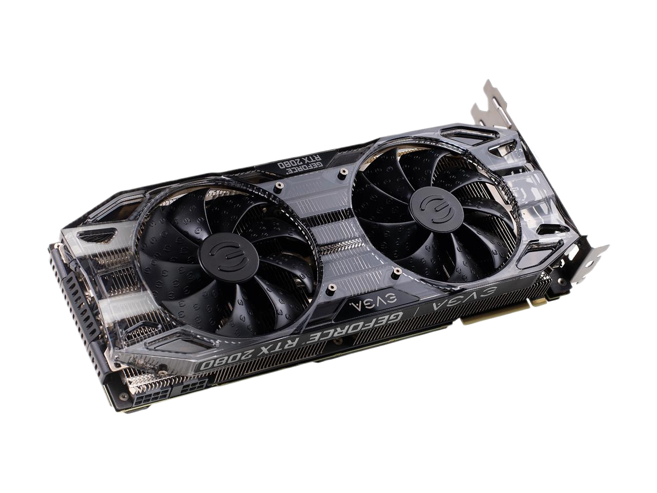 EVGA GeForce RTX 2080 BLACK EDITION GAMING 8GB GDDR6 Dual HDB Fans & RGB LED Video Graphics Card 08G-P4-2081-KR