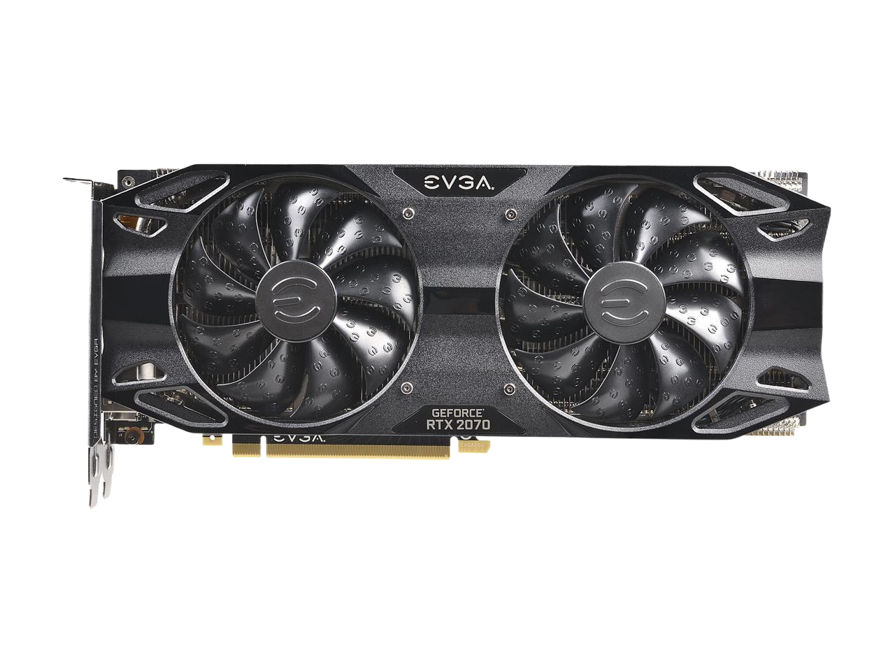 EVGA GeForce RTX 2070 SUPER BLACK GAMING 8GB GDDR6 Video Graphics Card 08G-P4-3071-KR