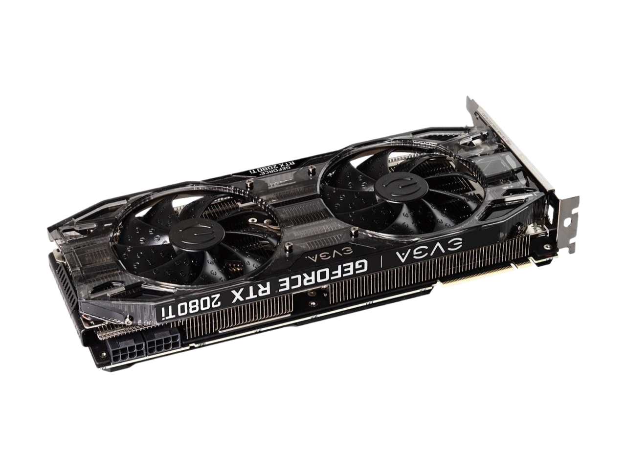 EVGA GeForce RTX 2080 Ti 11GB GDDR6 PCI Express 3.0 SLI Support BLACK EDITION GAMING Dual HDB Fans & RGB LED Video Card 11G-P4-2281-KR