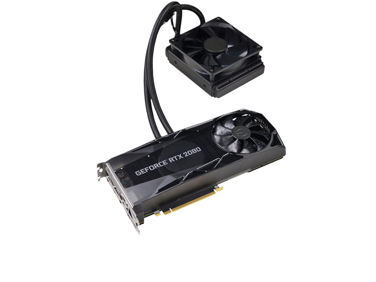 EVGA GeForce RTX 2080 XC Hybrid Gaming 8GB GDDR6 Hybrid & RGB LED Graphics Card 08G-P4-2184-KR