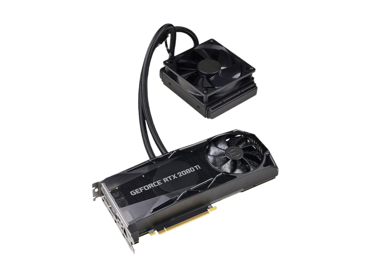 EVGA 11G-P4-2281-KR GeForce RTX 2080 Ti Black Edition Gaming, 11GB GDDR6,  Dual HDB Fans & RGB LED Graphics Card