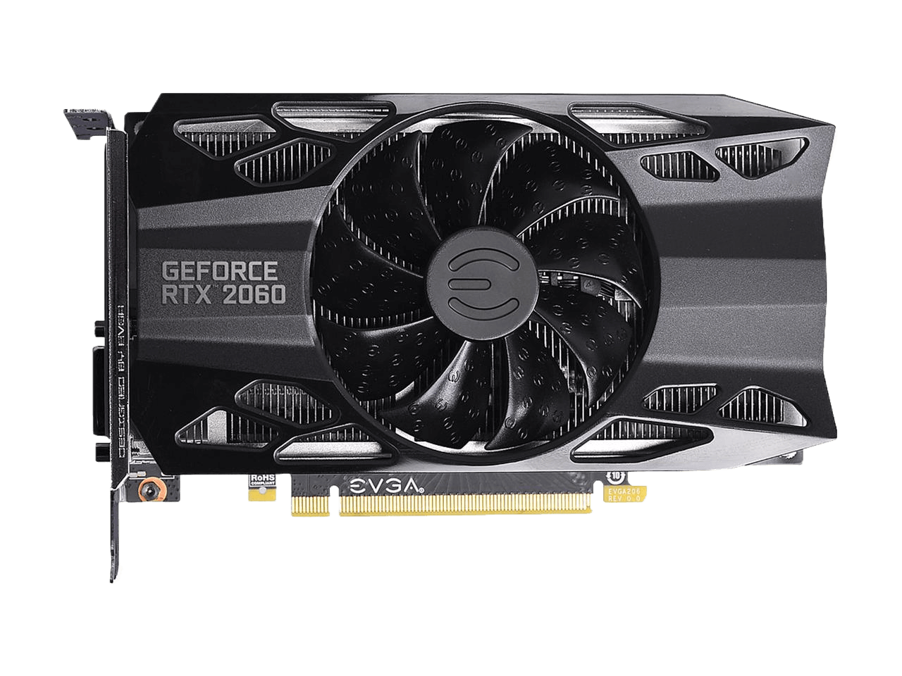 EVGA GeForce RTX 2060 XC Black Edition Gaming 6GB GDDR6 HDB Fan