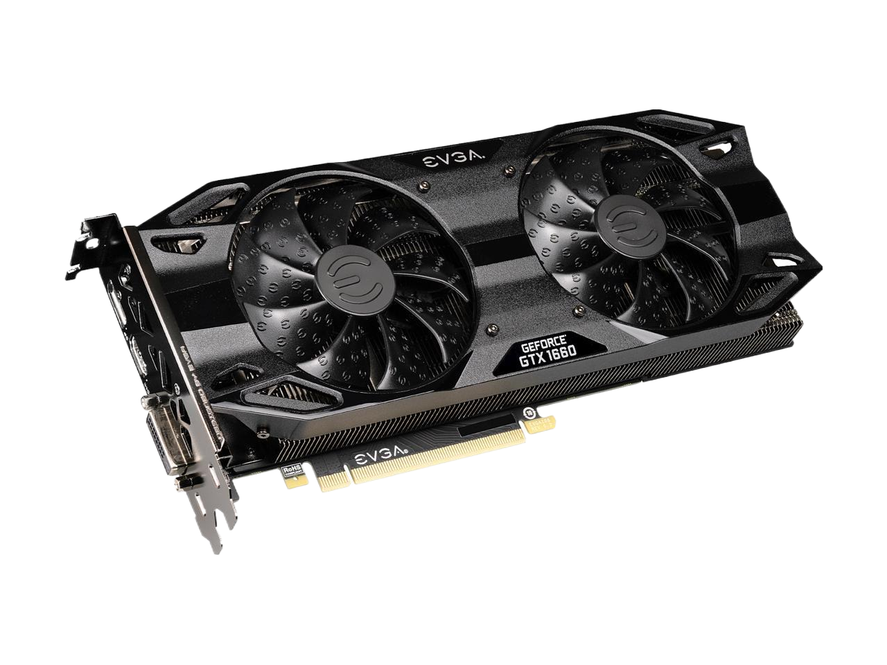 EVGA GeForce GTX 1660 XC Ultra Gaming 6GB GDDR5 HDB Fan Graphics Card 06G-P4-1167-KR