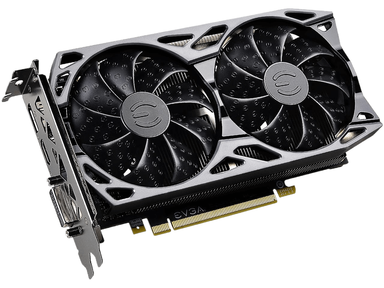 EVGA GeForce GTX 1660 Ti SC ULTRA GAMING 6GB GDDR6 Dual Fan Metal Backplate Video Graphics Card 06G-P4-1667-KR