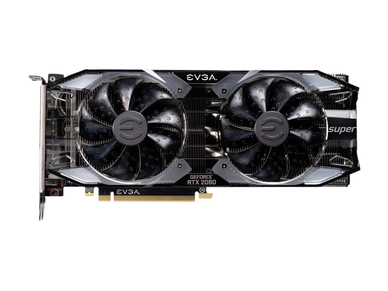 EVGA GeForce RTX 2080 SUPER XC GAMING 8GB GDDR6 RGB LED Metal Backplate Video Card 08G-P4-3182-KR