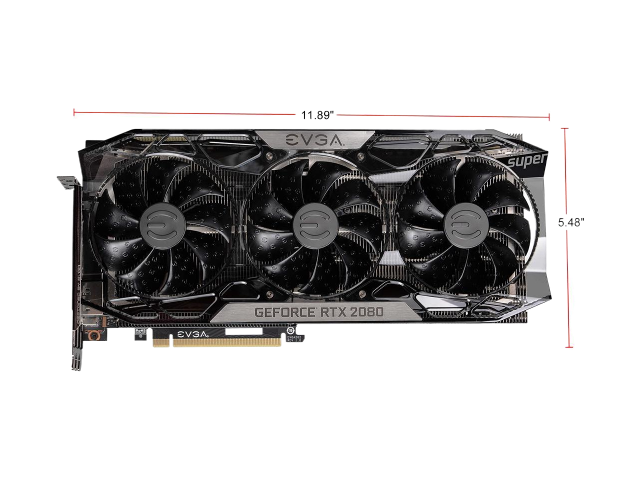 EVGA GeForce RTX 2080 SUPER FTW3 ULTRA GAMING GDDR6 iCX2 Technology RGB LED Metal Backplate Video Graphics Card 08G-P4-3287-KR