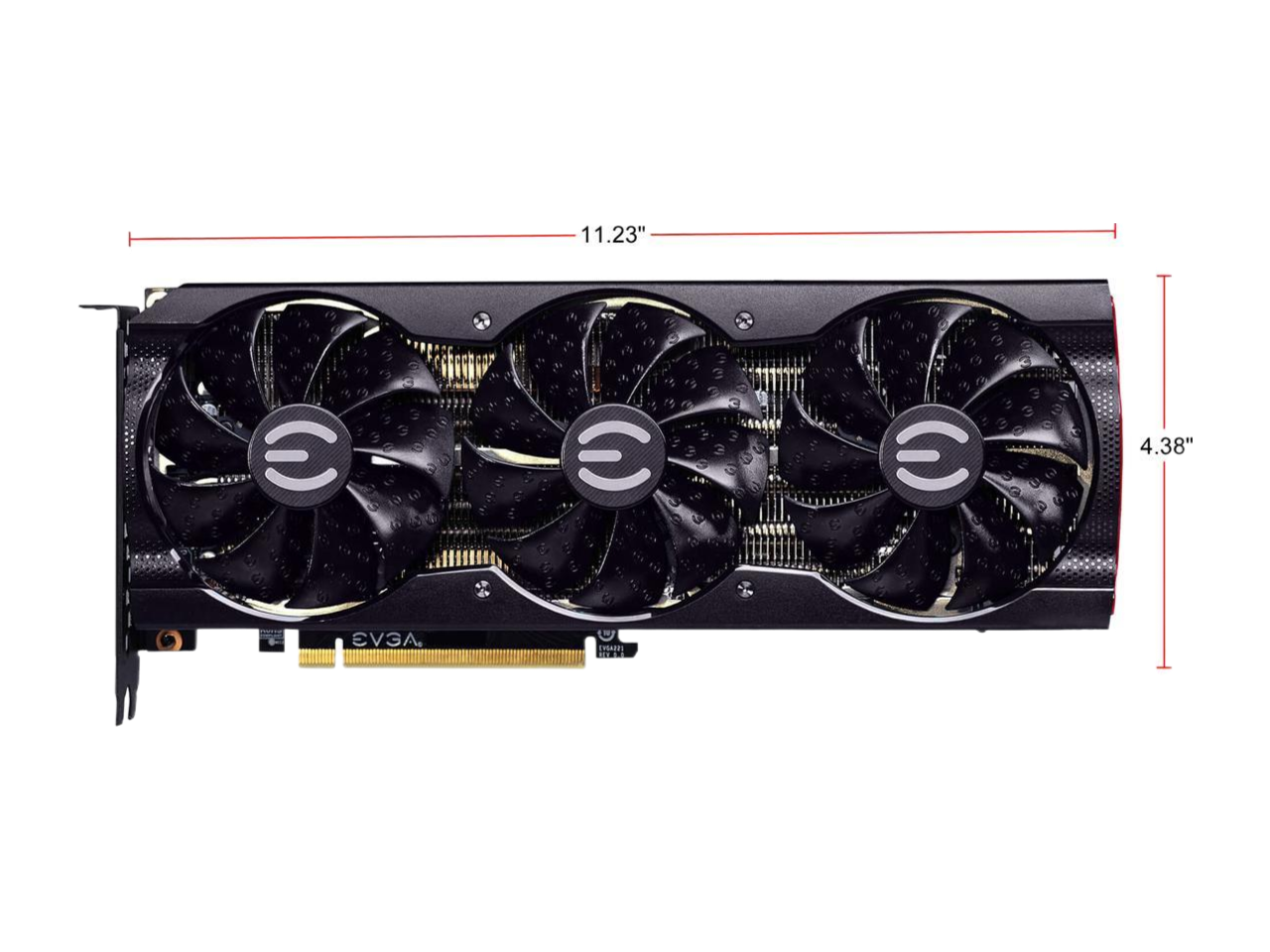 EVGA GeForce RTX 3080 XC3 ULTRA GAMING 10GB GDDR6X iCX3 Cooling ARGB LED Metal Backplate LHR Video Card 10G-P5-3885-KL