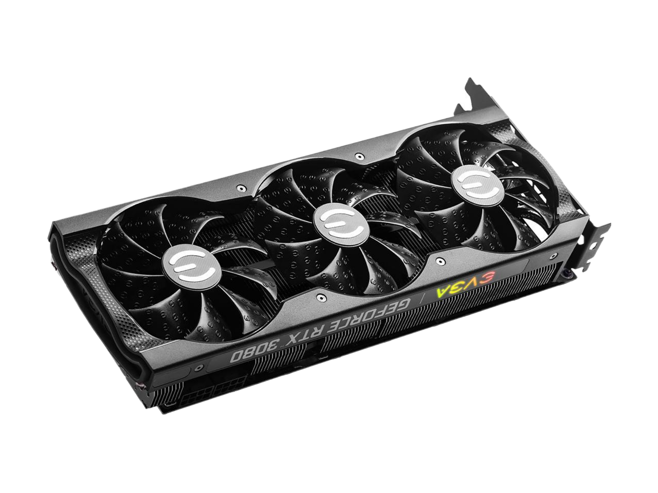 EVGA GeForce RTX 3080 XC3 BLACK GAMING 10GB GDDR6X iCX3 Cooling ARGB LED LHR Video Card 10G-P5-3881-KL