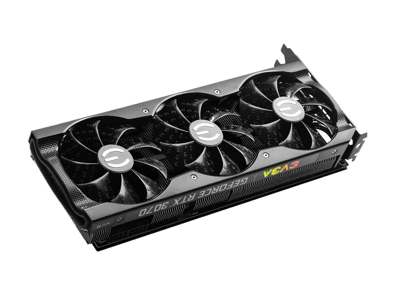 EVGA GeForce RTX 3070 XC3 ULTRA GAMING 8GB GDDR6 iCX3 Cooling ARGB LED Metal Backplate LHR Video Card 08G-P5-3755-KL