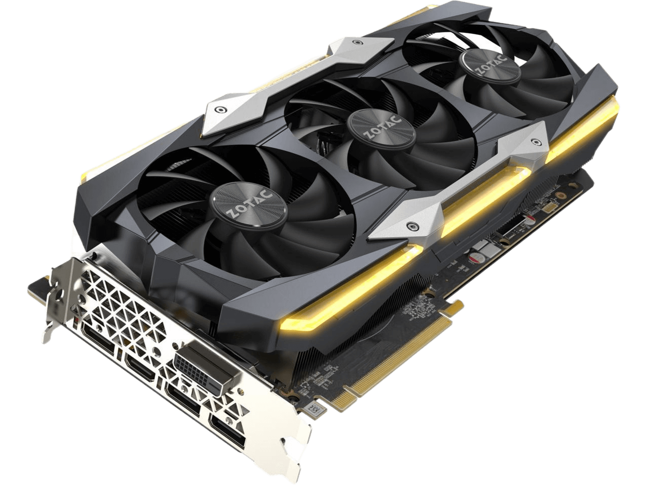 ZOTAC GeForce GTX 1080 Ti AMP Extreme 11GB GDDR5X 352-bit Gaming Graphics Card VR Ready 16+2 Power Phase Freeze Fan Stop IceStorm Cooling Spectra Lighting ZT-P10810C-10P