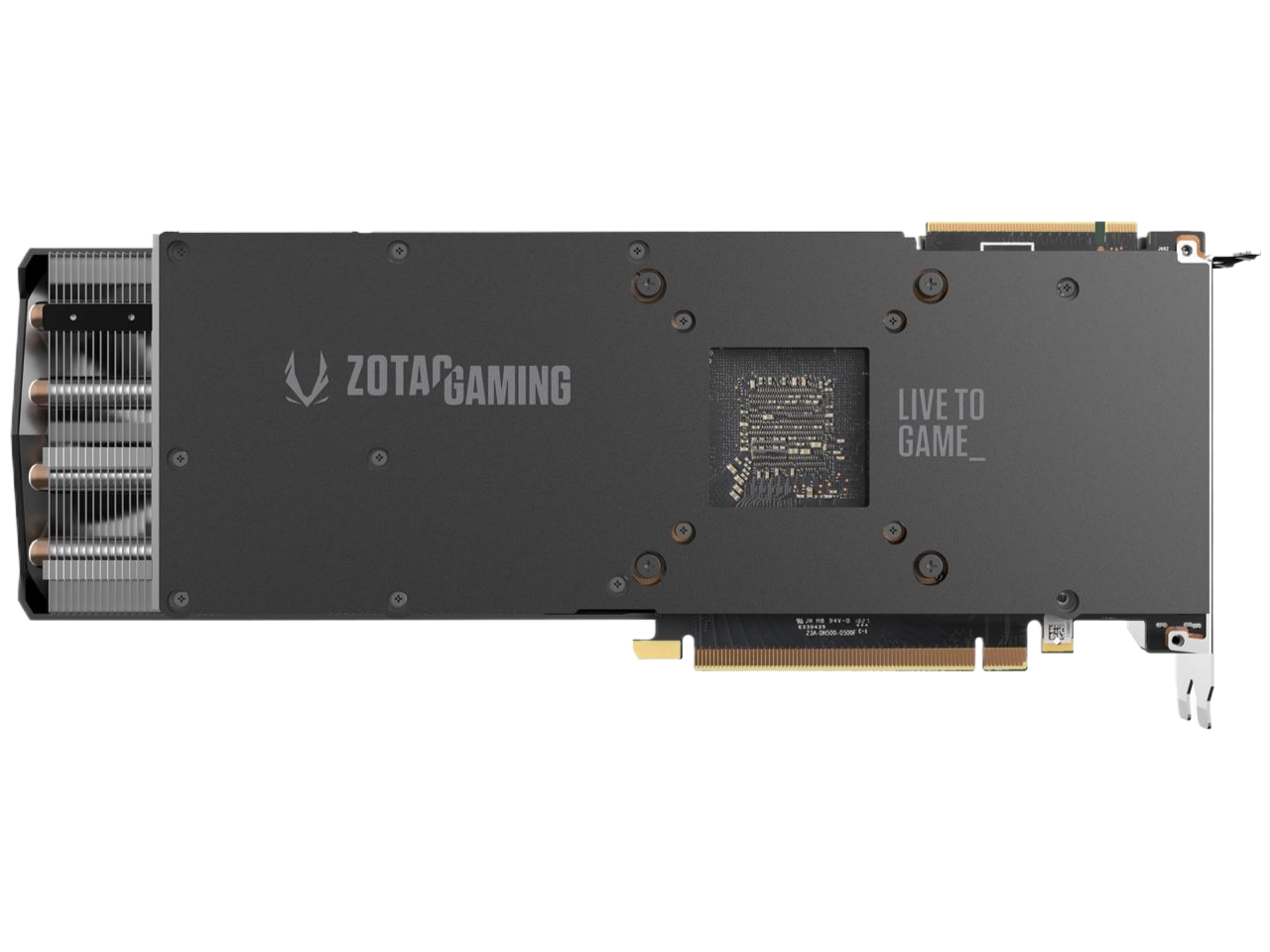 ZOTAC GAMING GeForce RTX 2080 AMP 8GB GDDR6 256-bit Gaming Graphics Card Active Fan Control Metal Backplate Spectra Lighting ZT-T20800D-10P
