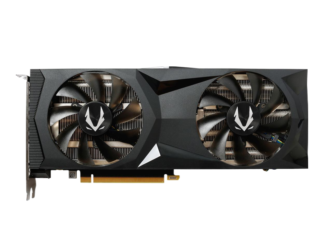 ZOTAC GAMING GeForce RTX 2080 Twin Fan 8GB GDDR6 256-bit IceStorm 2.0 Cooling Active Fan Control Metal Backplate Spectra Lighting Gaming Graphics Card ZT-T20800G-10P