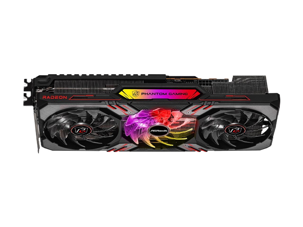ASRock Radeon RX 6800 Phantom Gaming D Gaming with 16GB GDDR6 AMD RDNA 2 Graphics Card RX6800 PGD 16GO