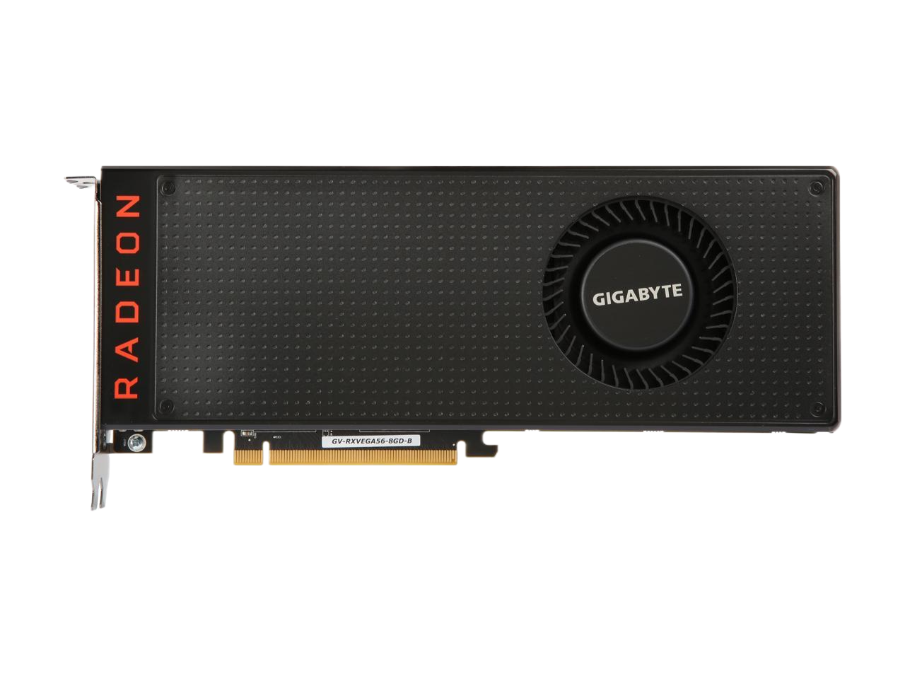 GIGABYTE Radeon RX Vega 56 8GB HBM2 PCI Express 3.0 x16 CrossFireX Support ATX Video Card GV-RXVEGA56-8GD-B