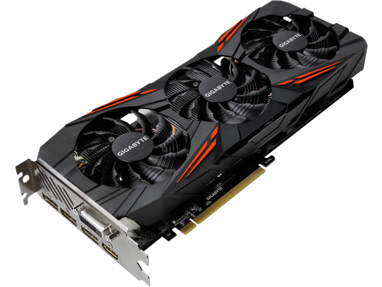 GIGABYTE GeForce GTX 1070 Ti 8GB GDDR5 PCI Express 3.0 x16 SLI Support ATX Video Card GV-N107TGAMING-8GD