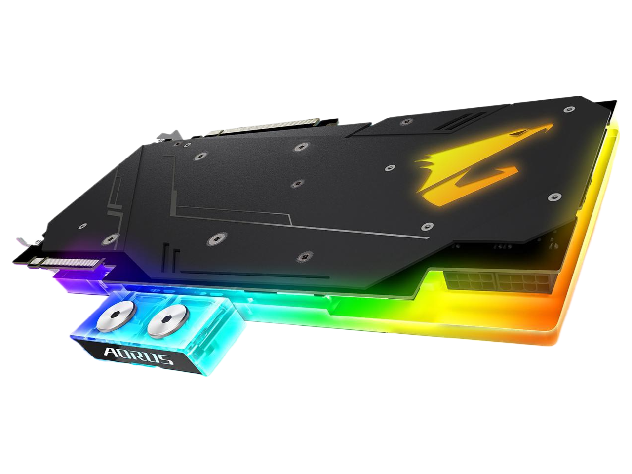 GIGABYTE GeForce RTX 2080 AORUS XTREME WATERFORCE WB 8GB 256-Bit GDDR6 Video Card GV-N2080AORUSX WB-8GC