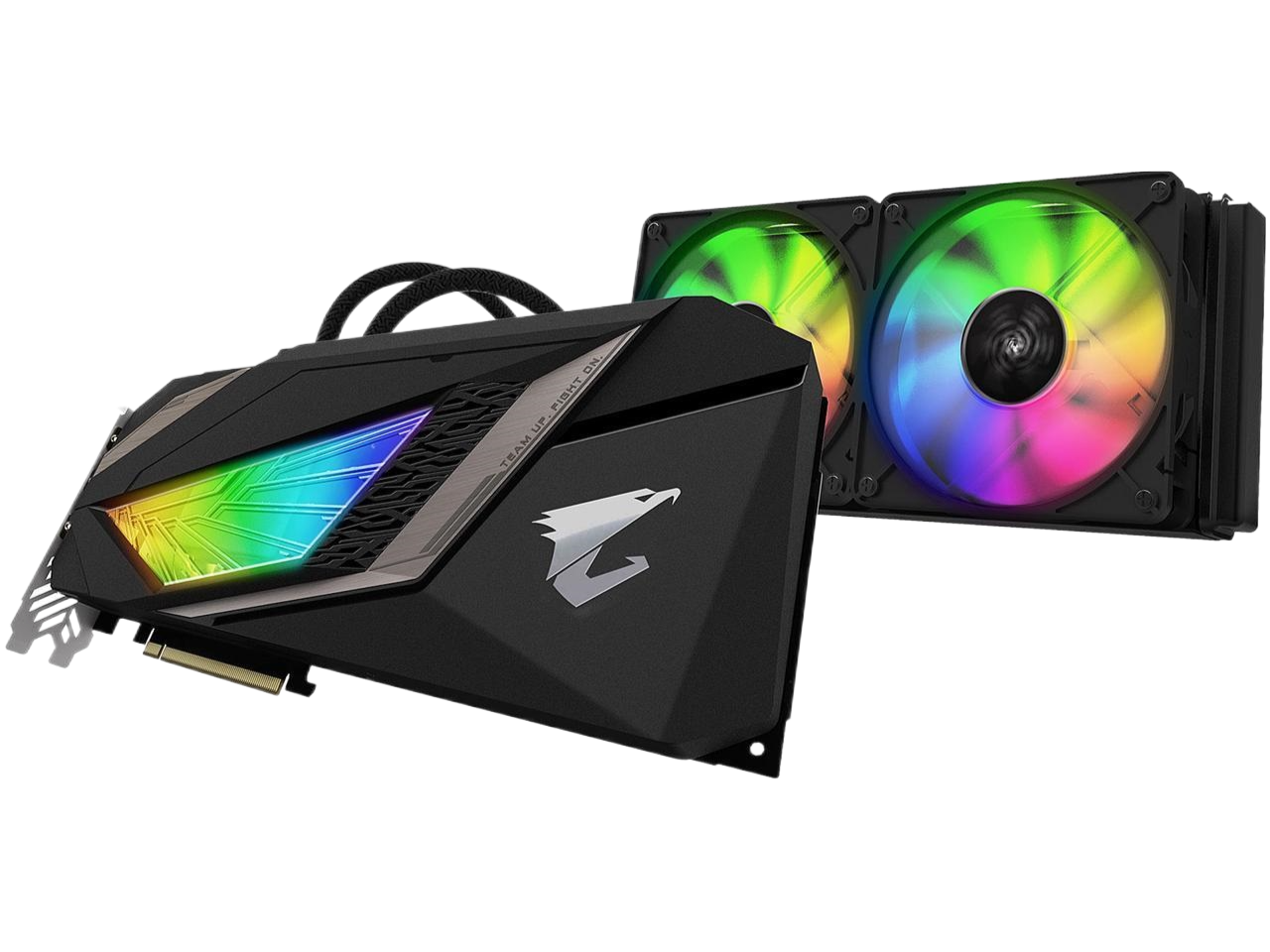 GIGABYTE GeForce RTX 2080 AORUS XTREME WATERFORCE 8GB 256-Bit GDDR6 Video Card GV-N2080AORUSX W-8GC