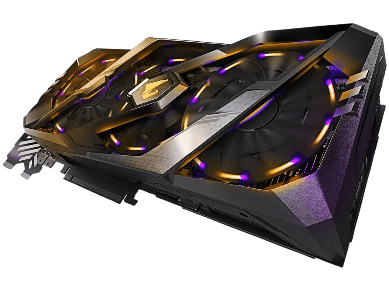 GIGABYTE GeForce RTX 2080 AORUS 8GB 256-Bit GDDR6 with 3xStacked WINDFORCE Fans Video Card GV-N2080AORUS-8GC