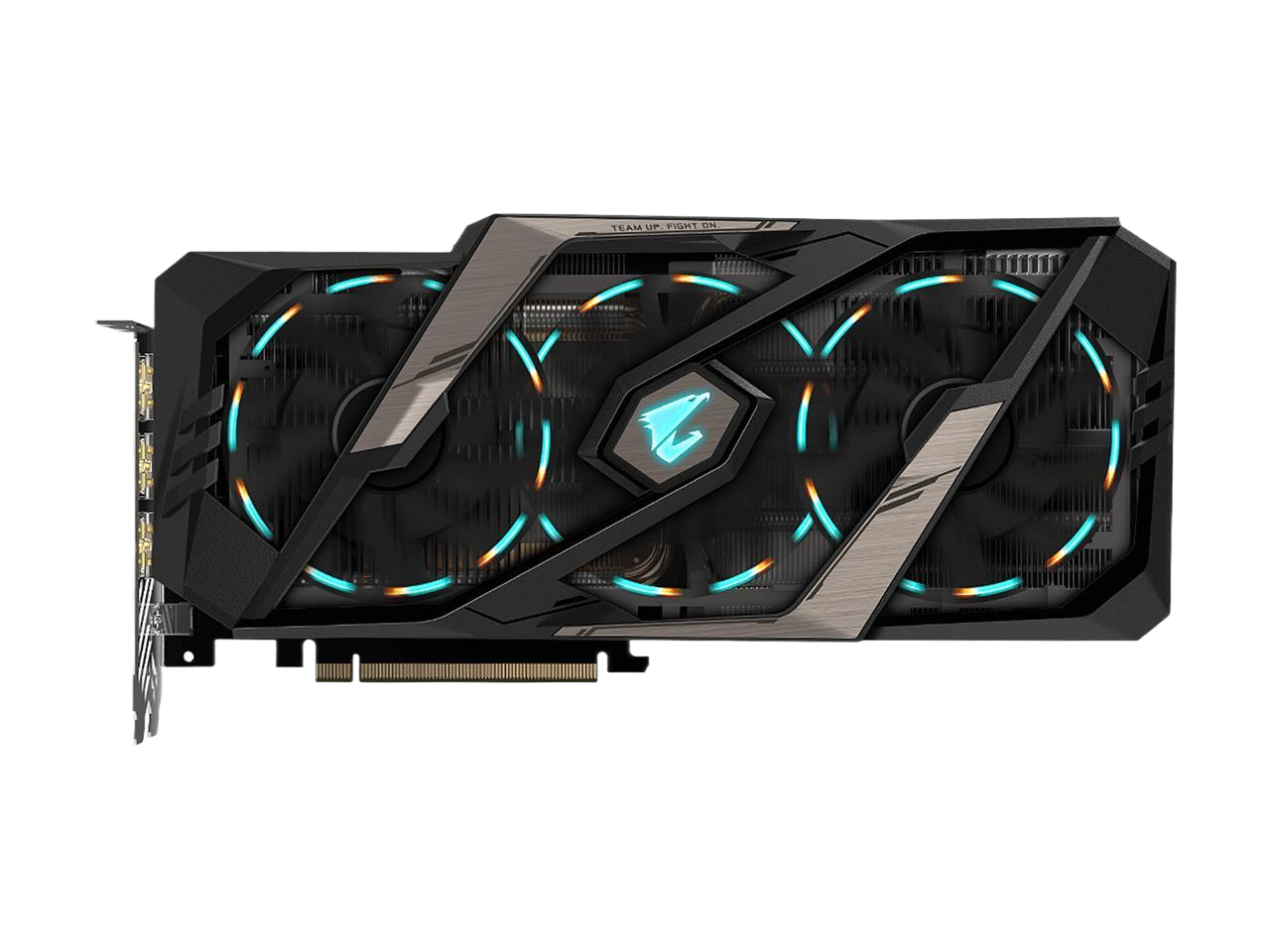 GIGABYTE GeForce RTX 2080 AORUS XTREME 8G 256-Bit GDDR6 with 3xStacked WINDFORCE Fans Video Card GV-N2080AORUS X-8GC