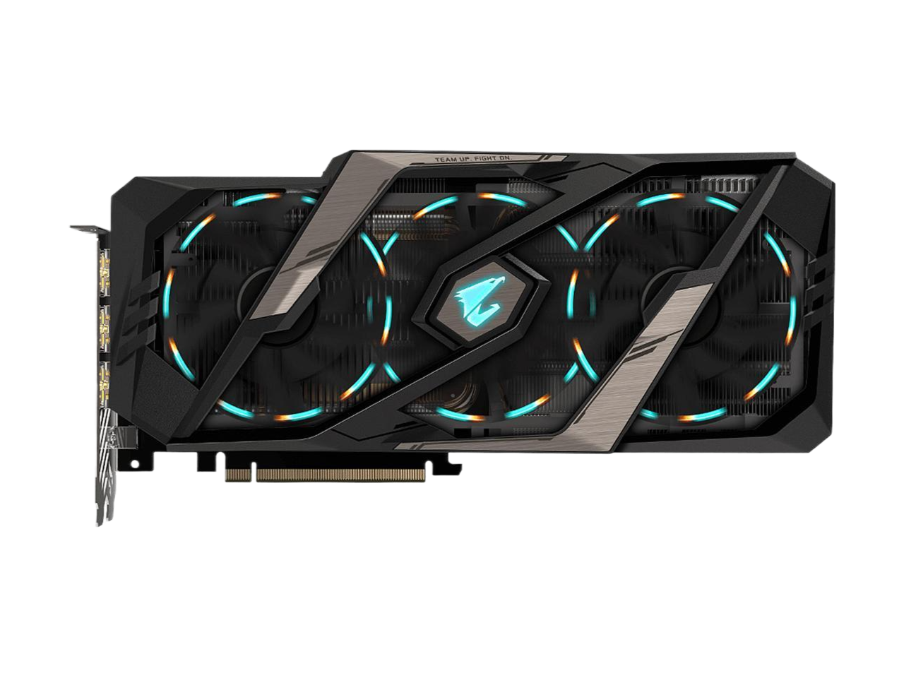 GIGABYTE AORUS GeForce RTX 2070 XTREME 3xWINDFORCE Fans 8GB 256-Bit GDDR6 Video Card GV-N2070AORUS X-8GC