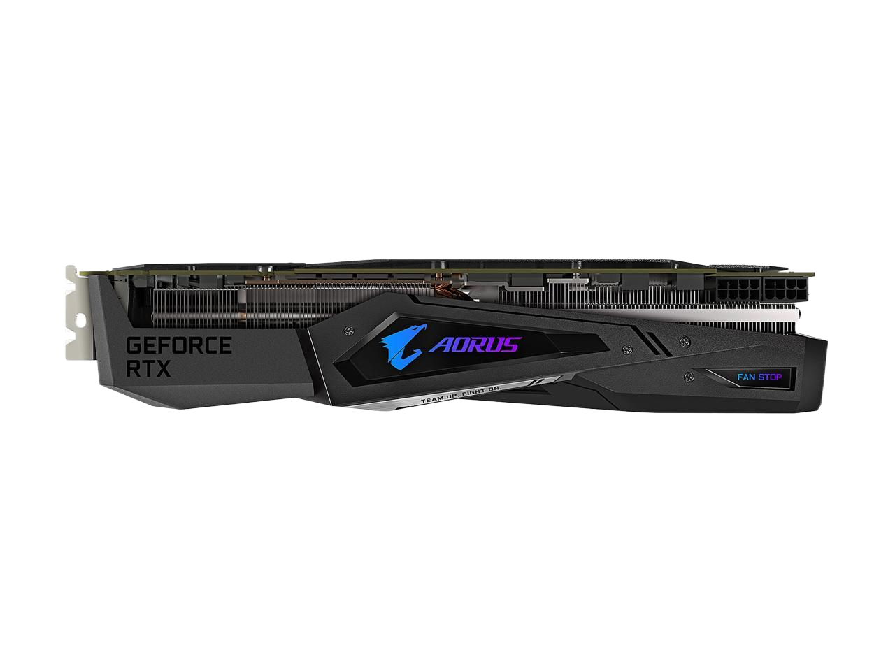GIGABYTE AORUS GeForce RTX 2080 SUPER 8G WINDFORCE Stack 8GB 256-Bit GDDR6 Graphics Card GV-N208SAORUS-8GC