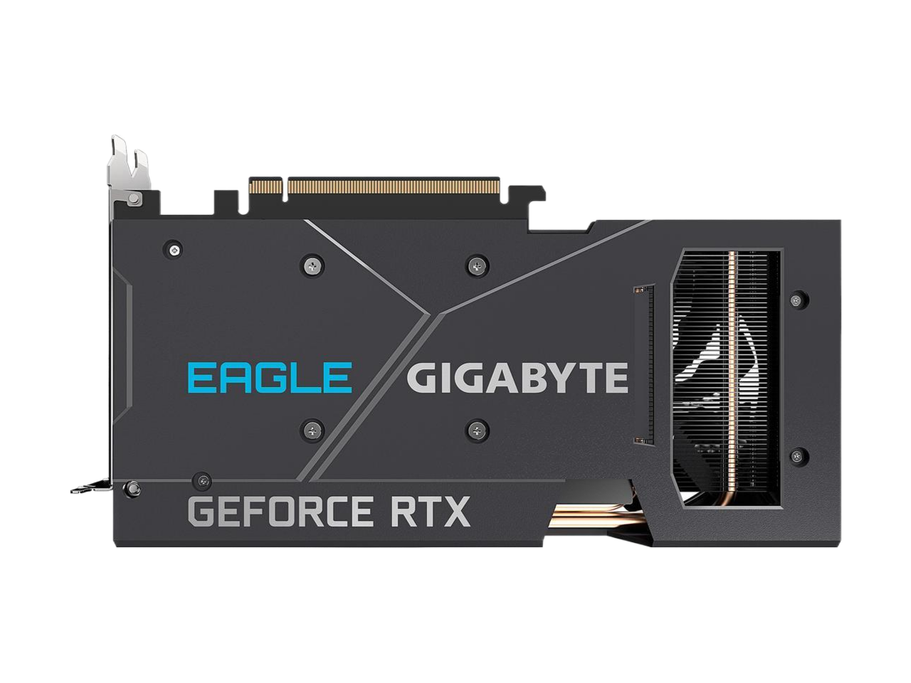GIGABYTE GeForce RTX 3060 EAGLE OC 12G 2 x WINDFORCE Fans 12GB 192-bit GDDR6 Video Card  GV-N3060EAGLE OC-12GD