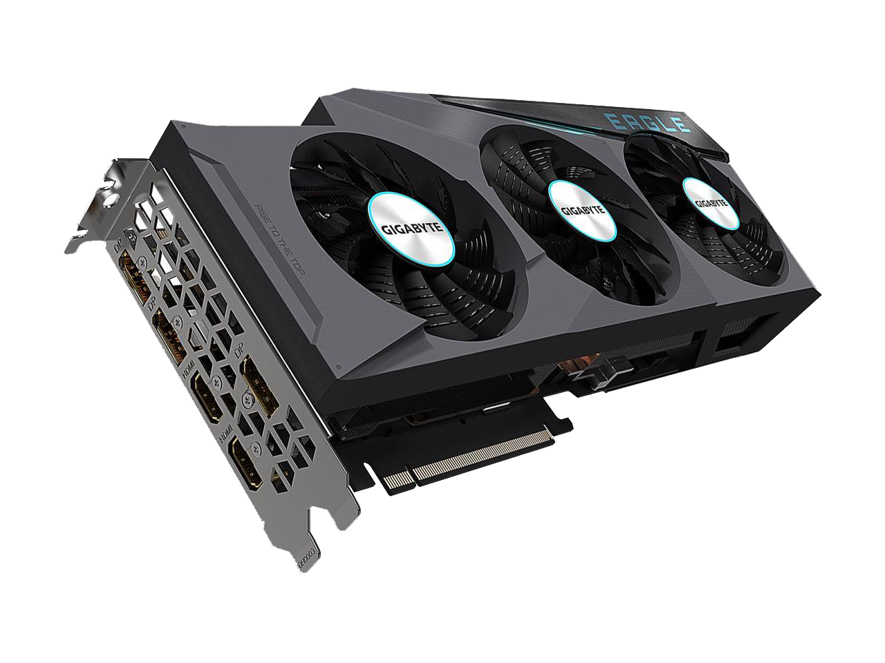 GIGABYTE Eagle GeForce RTX 3080 Ti 12GB GDDR6X PCI Express 4.0 x16 ATX Video Graphics Card GV-N308TEAGLE-12GD