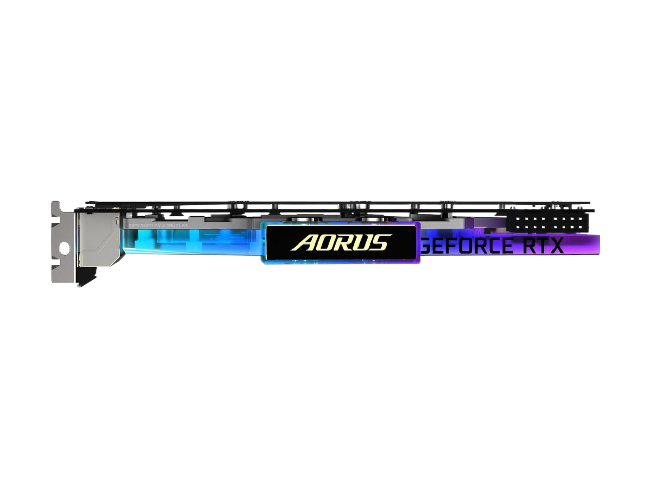 GIGABYTE AORUS GeForce RTX 3080 XTREME WATERFORCE WB 10G (rev. 2.0) Water Block Cooling System 10GB 320-bit GDDR6X Video Card (LHR) GV-N3080AORUSX WB-10GD