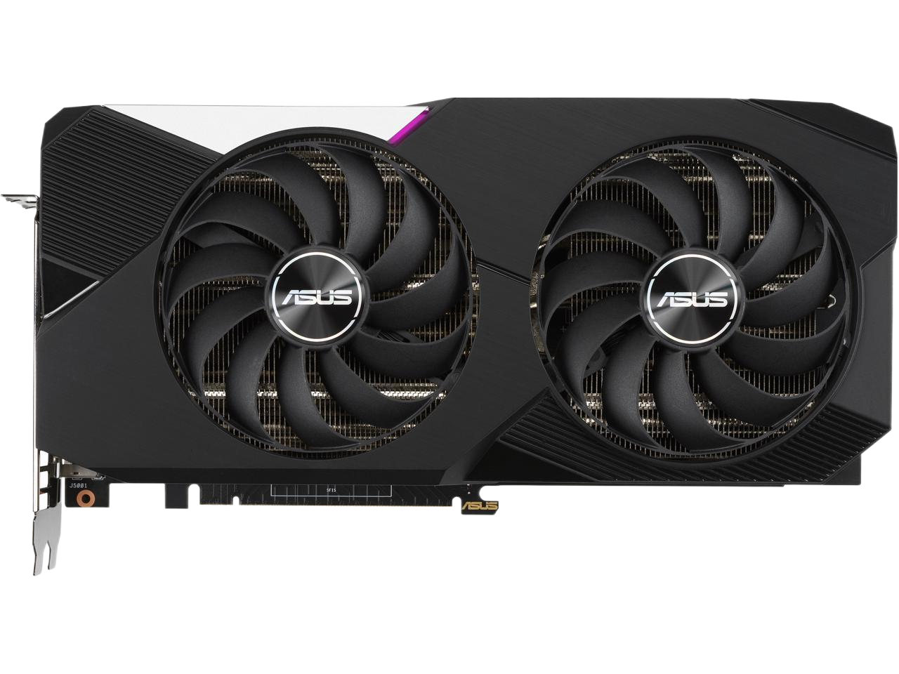 ASUS Dual NVIDIA GeForce RTX 3070 V2 OC Edition Gaming 8GB GDDR6  PCIe 4.0 LHR HDMI 2.1 DisplayPort 1.4a Axial-tech Fan Design Dual BIOS Protective Backplate Graphics Card DUAL-RTX3070-O8G-V2