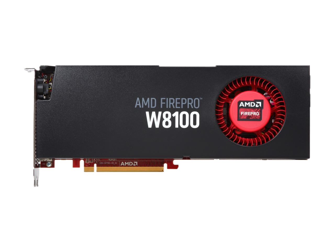 AMD FirePro W8100 8GB GDDR5 512-bit PCI Express 3.0 x16 Full Height Workstation Video Card