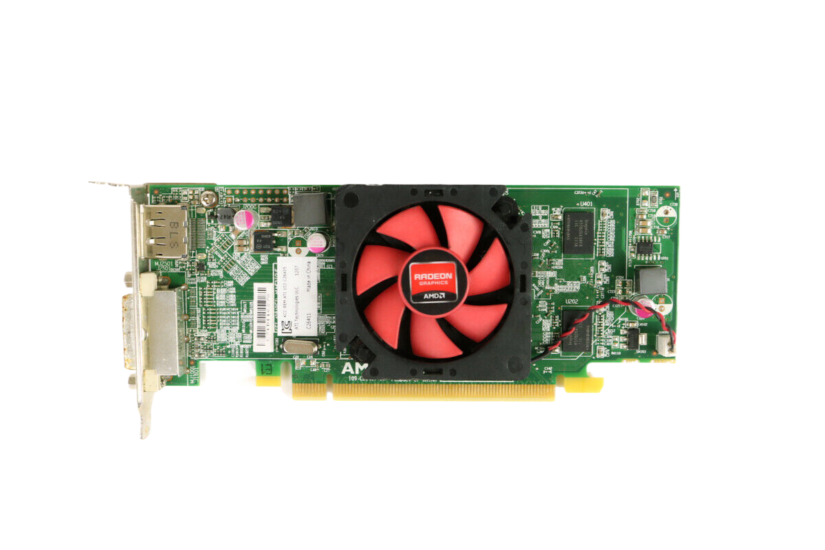 AMD Radeon HD 7470 1GB Low Profile with Display Port and DVI for SFF / Slim Desktop Computer Video Card