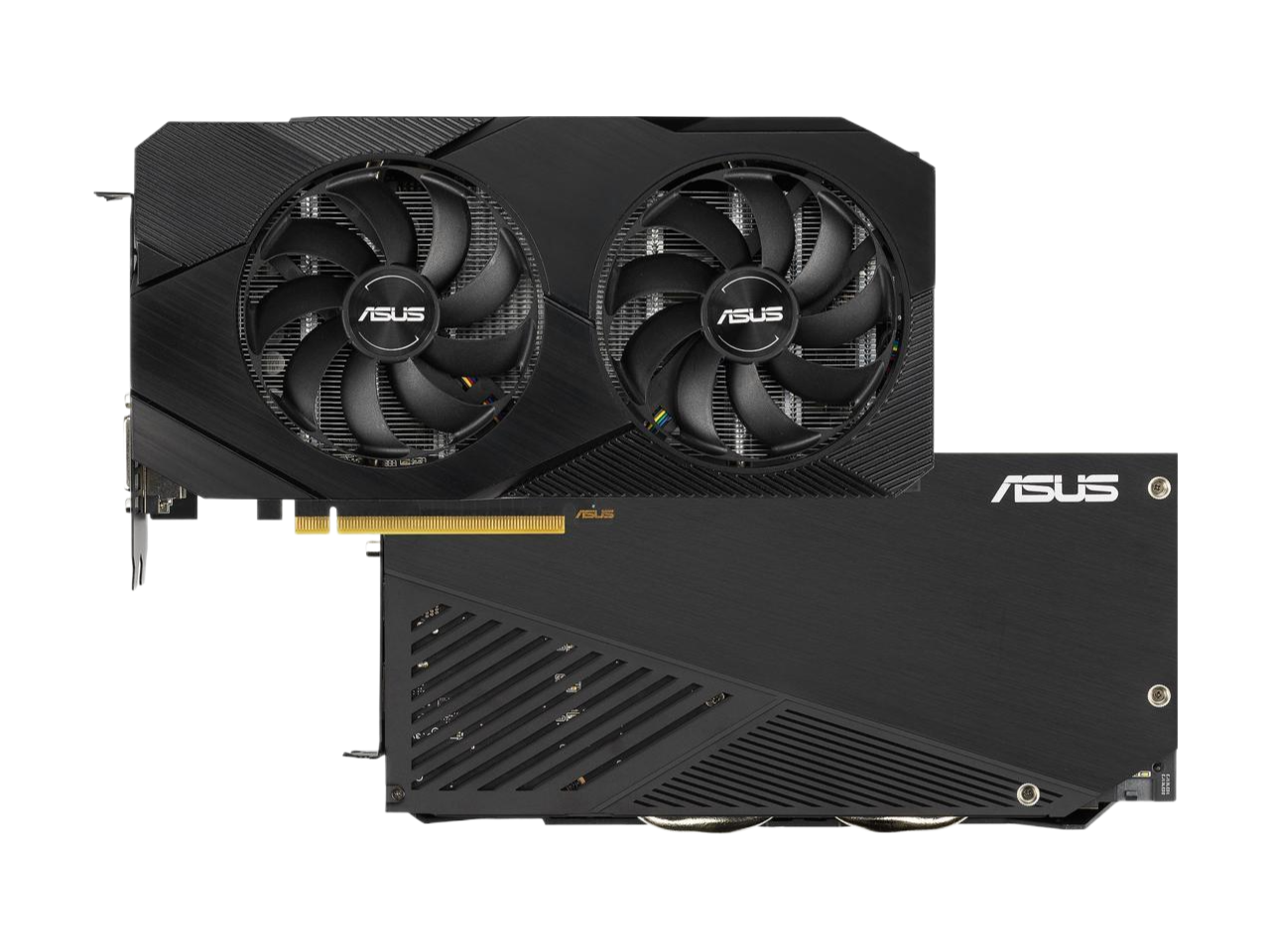 ASUS GeForce RTX 2060 Overclocked 6G GDDR6 Dual-Fan EVO Edition VR Ready HDMI DisplayPort DVI Graphics Card DUAL-RTX2060-O6G-EVO