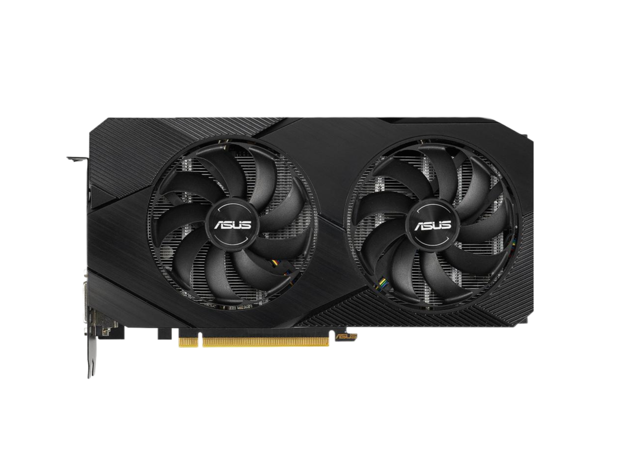 ASUS GeForce RTX 2060 Overclocked 6G GDDR6 Dual-Fan EVO Edition VR Ready HDMI DisplayPort DVI Graphics Card DUAL-RTX2060-O6G-EVO