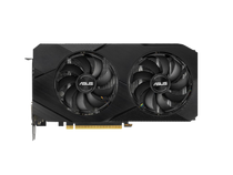 ASUS GeForce RTX 2060 Overclocked 6G GDDR6 Dual-Fan EVO Edition VR Ready HDMI DisplayPort DVI Graphics Card DUAL-RTX2060-O6G-EVO