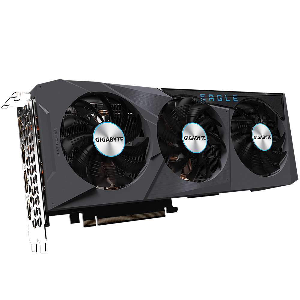 GIGABYTE Eagle GeForce RTX 3070 Ti 8GB GDDR6X PCI Express 4.0 x16 ATX Video Graphics Card GV-N307TEAGLE OC-8GD LHR